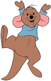 Roo cheering