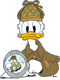 Detective Donald Duck