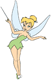 Tinker Bell waving her wand