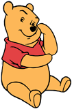 Winnie the Pooh thinking