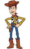 Woody staring down