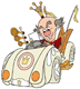 King Candy in racing kart