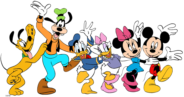 free mickey mouse and friends clipart - photo #41
