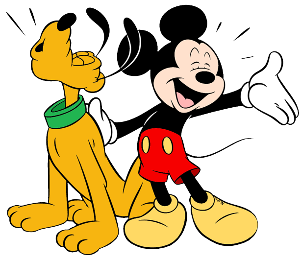 Mickey, Minnie and Pluto Clip Art 3 | Disney Clip Art Galore