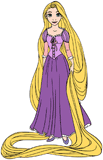 Rapunzel standing