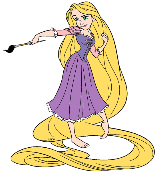 clipart rapunzel disney - photo #8