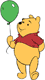 Winnie the Pooh, balloon