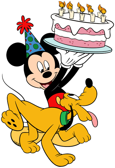 disney clipart birthday mickey mouse present - photo #12