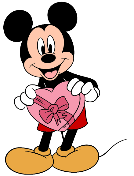 mickey mouse valentine clipart - photo #2