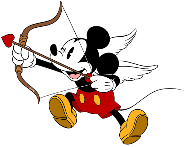 mickey mouse valentines day clipart - photo #11