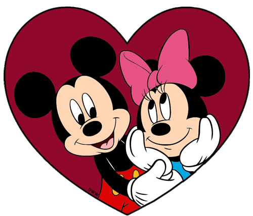 valentine mickey mouse clipart - photo #3
