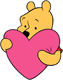 Winnie the Pooh heart