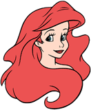 Ariel's face