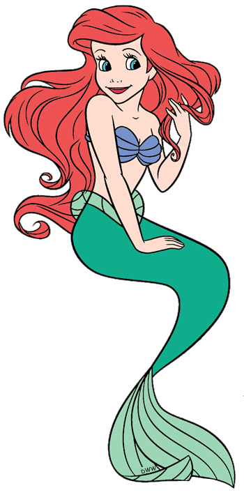 disney clipart little mermaid - photo #43