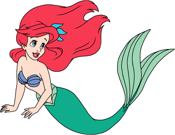 disney clipart little mermaid princess ariel - photo #49