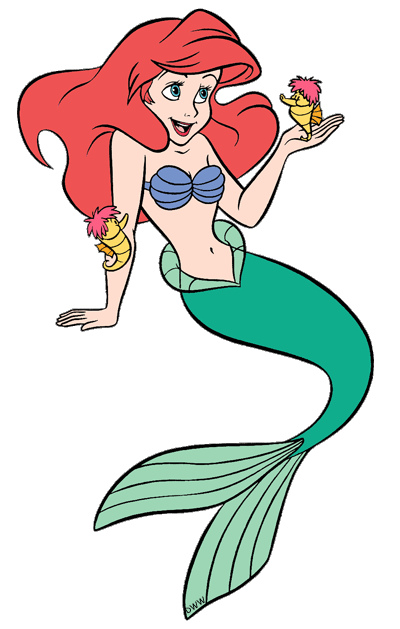 disney clipart the little mermaid - photo #12