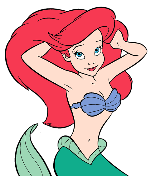 disney clipart the little mermaid - photo #18