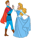 Aurora & Phillip dancing with palms touching