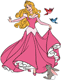 Aurora dancing with forest animals