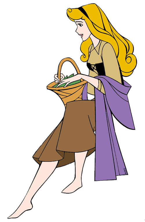 Sleeping Beauty's Aurora Clip Art | Disney Clip Art Galore