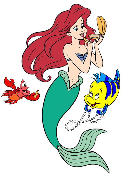 disney clipart little mermaid princess ariel - photo #46