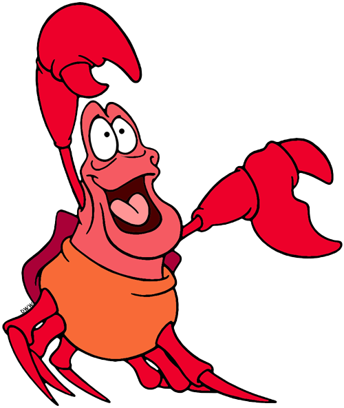 Sebastian the Crab Clip Art Disney Clip Art Galore