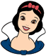 Snow White's face
