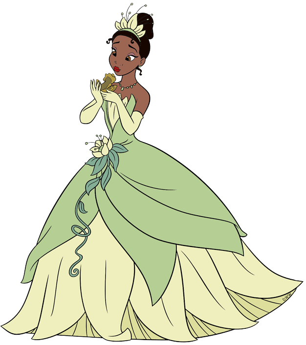 clipart princess and the frog - photo #27