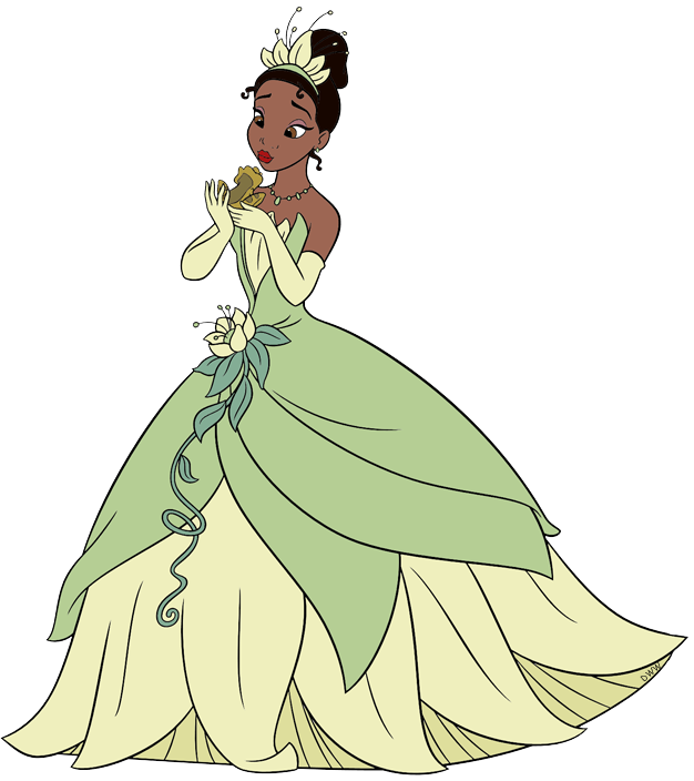 princess tiana clip art - photo #12