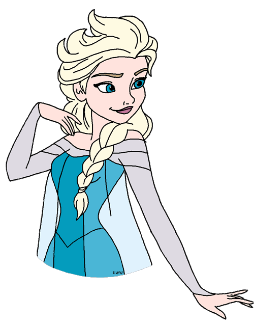 clipart of elsa from frozen - photo #37
