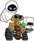WALL-E, EVE, M-O