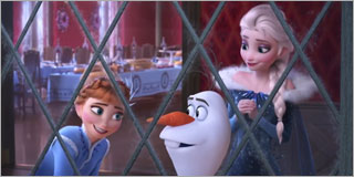 Anna, Elsa, Olaf