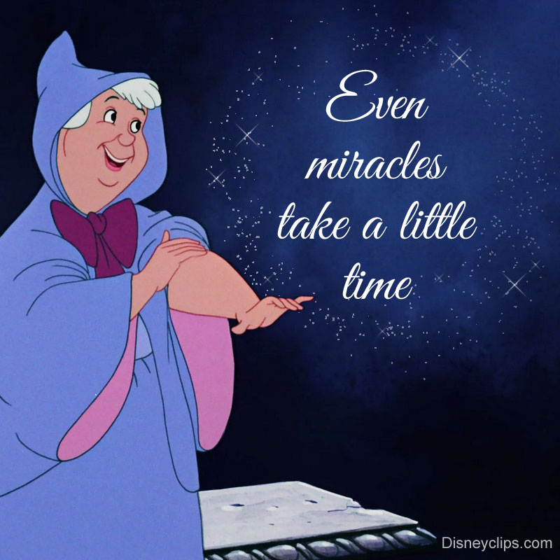 Fairy Godmother Cinderella quote
