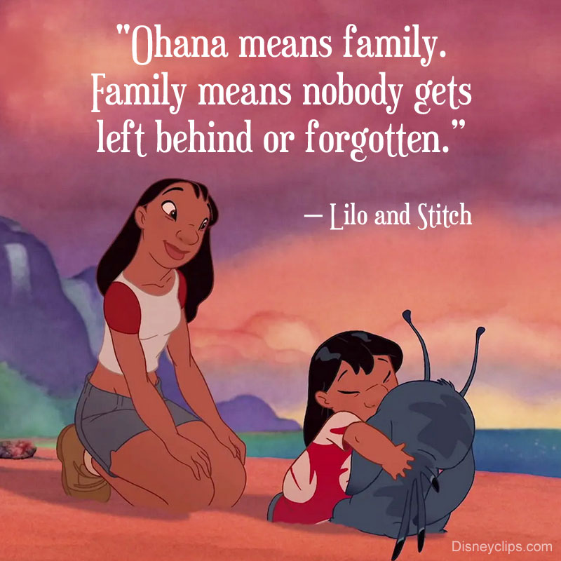 Lilo and Stitch quote
