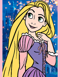 Rapunzel bookmark