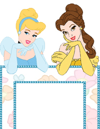 Belle, Cinderella bookmark