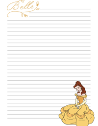 Belle stationery