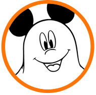 Mickey Mouse Halloween coloring page
