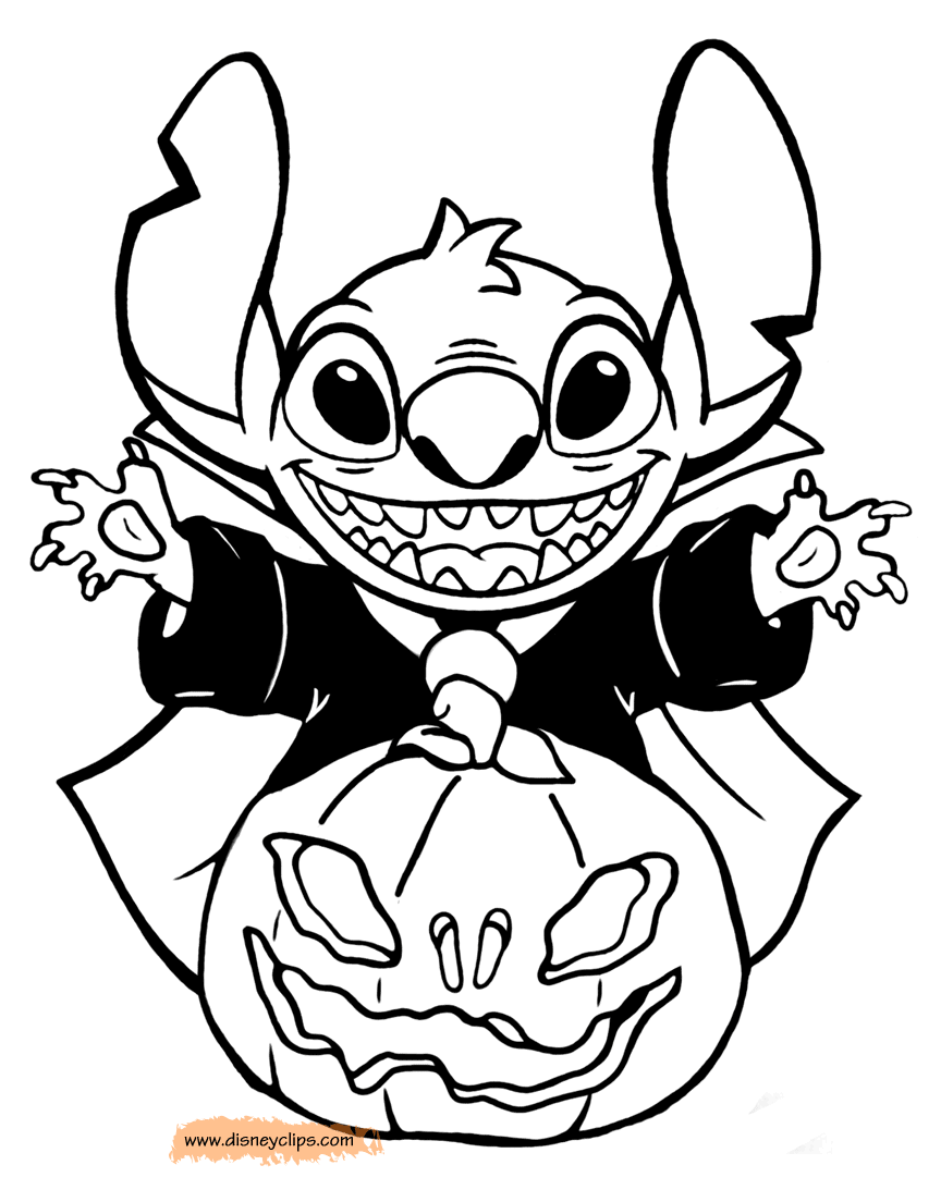Disney Halloween Coloring Pages (6)