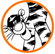 Tigger coloring page