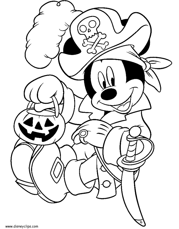 Download Disney Halloween Coloring Pages 3 | Disney's World of Wonders