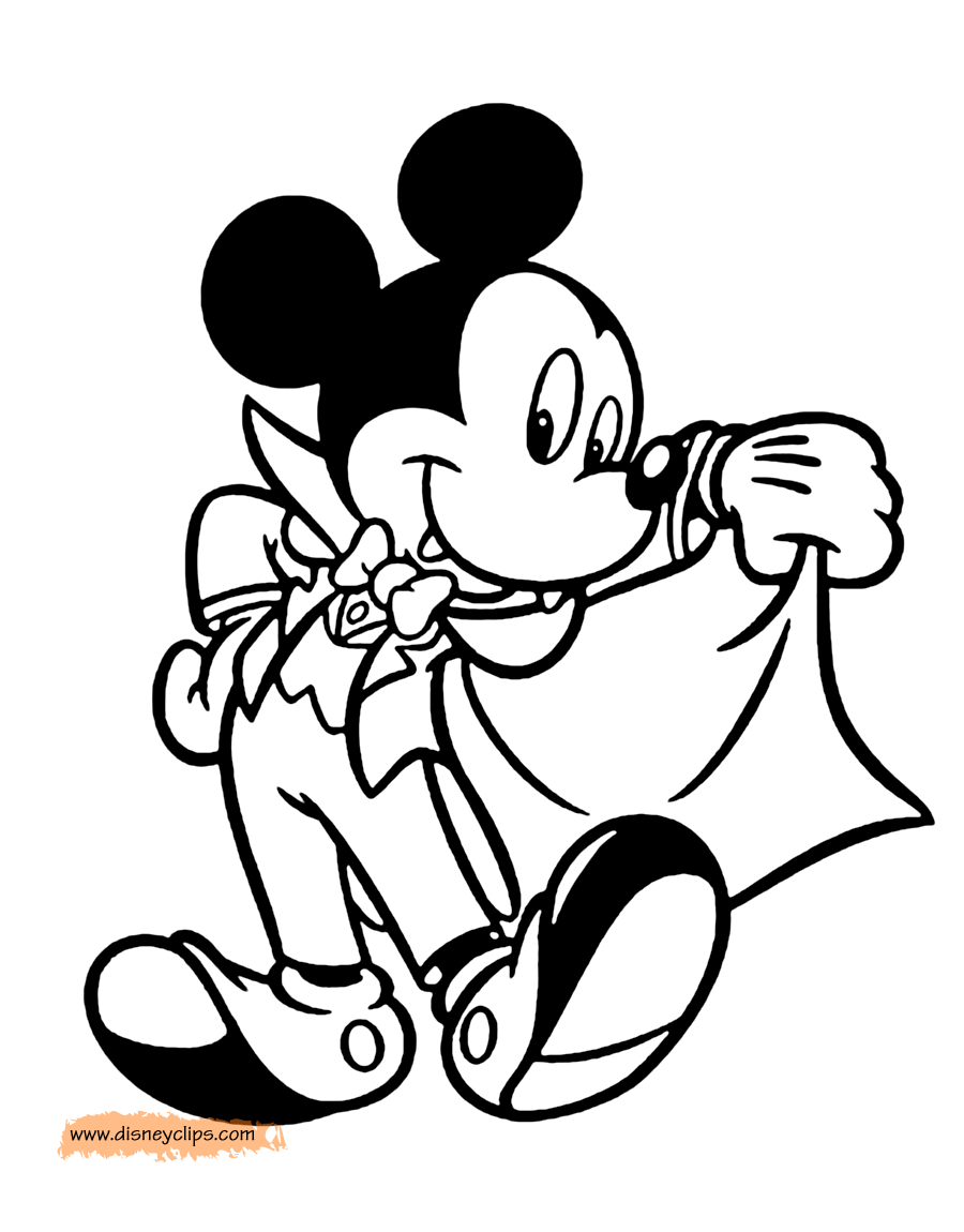 kaboose coloring pages halloween mickey - photo #1