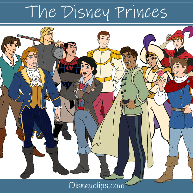 The Disney Princes