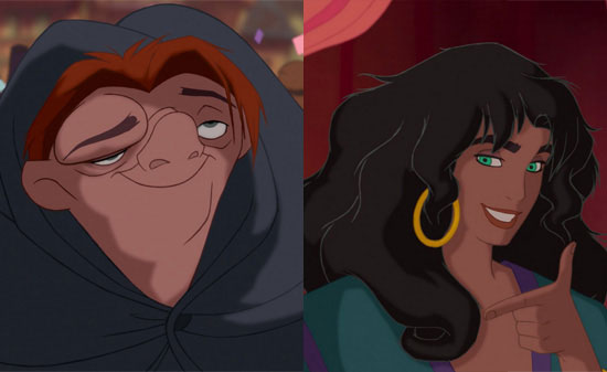 Quasimodo, Esmeralda