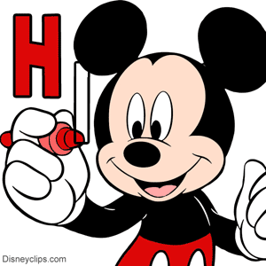 Mickey Mouse: hi