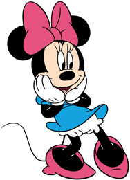 Delighted Minnie Mouse