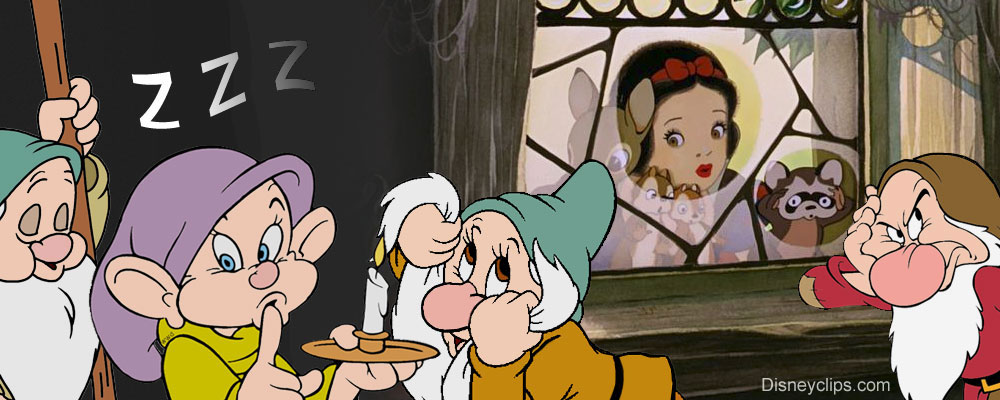 The Seven Dwarfs from Snow White
