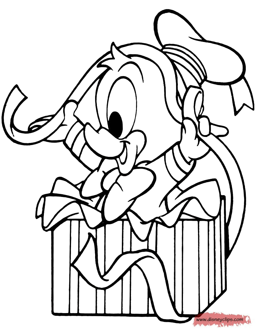 Disney Christmas Coloring Pages (2)