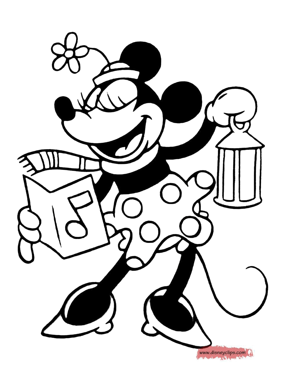 Disney Christmas Coloring Pages (4)