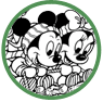 Disney Babies Christmas coloring page